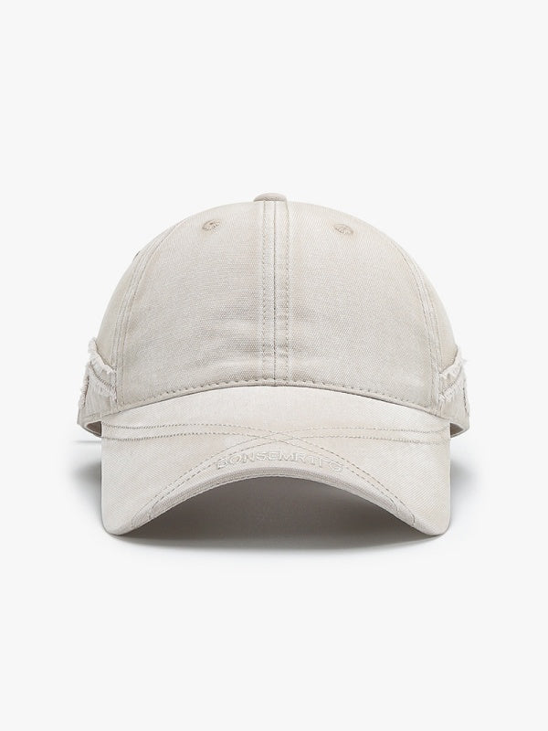 Distressed Letter Embroidery Baseball Caps