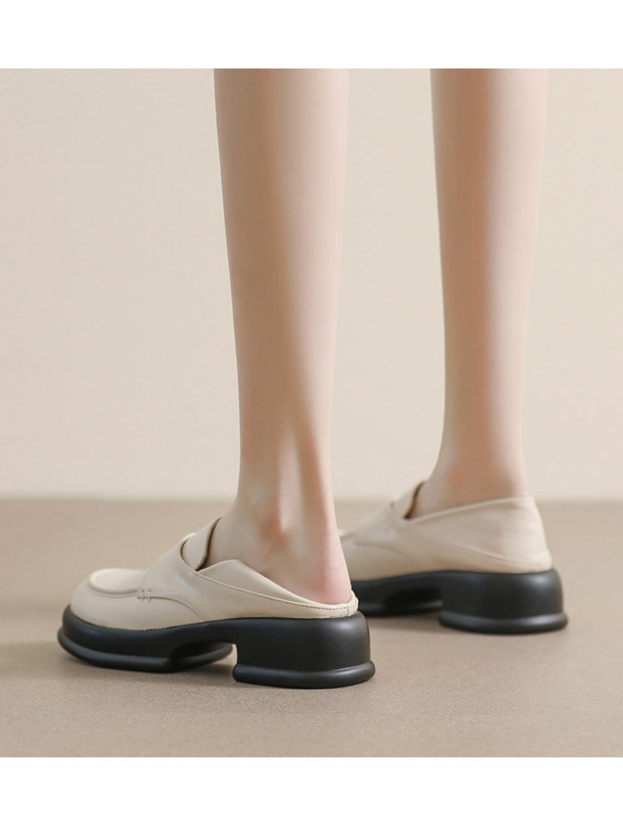 Liber Spring and autumn women's thick-soled loafers