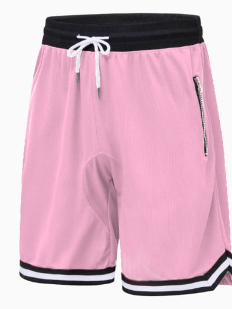 Thin Mesh Loose-fit Breathable Five Points Shorts