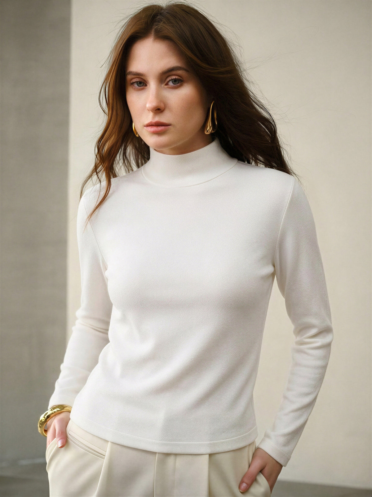 Turtleneck Base Layer Sweater