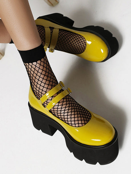 Platform Mary Janes