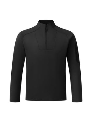 Half Zipper Stand Collar Outdoor Sweatshirts&Hoodies