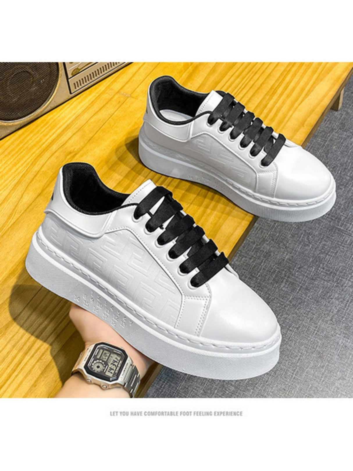 Liber Four Seasons Thick-soled Men's Casual Sports Shoes