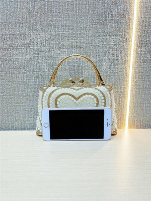 Liber Four Seasons ACC Pearl Love Saddle Bag