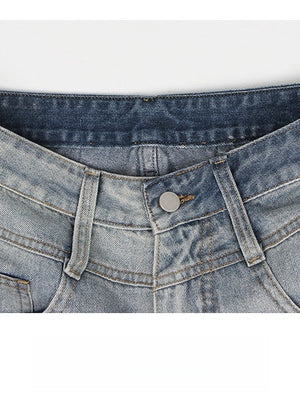 Liber Autumn Neutral wear Gradient Jeans