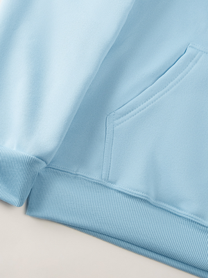 Heavy Embroidery With A Surfing Coconut Tree Pattern Hoodies