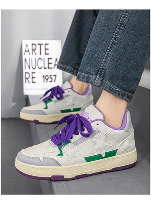 Liber Four Seasons Five-Pointed Star Men's Casual Sneakers