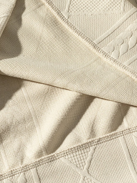 Knitted Jacquard Contrasting Colors Plaid Lapel Polo Shirt