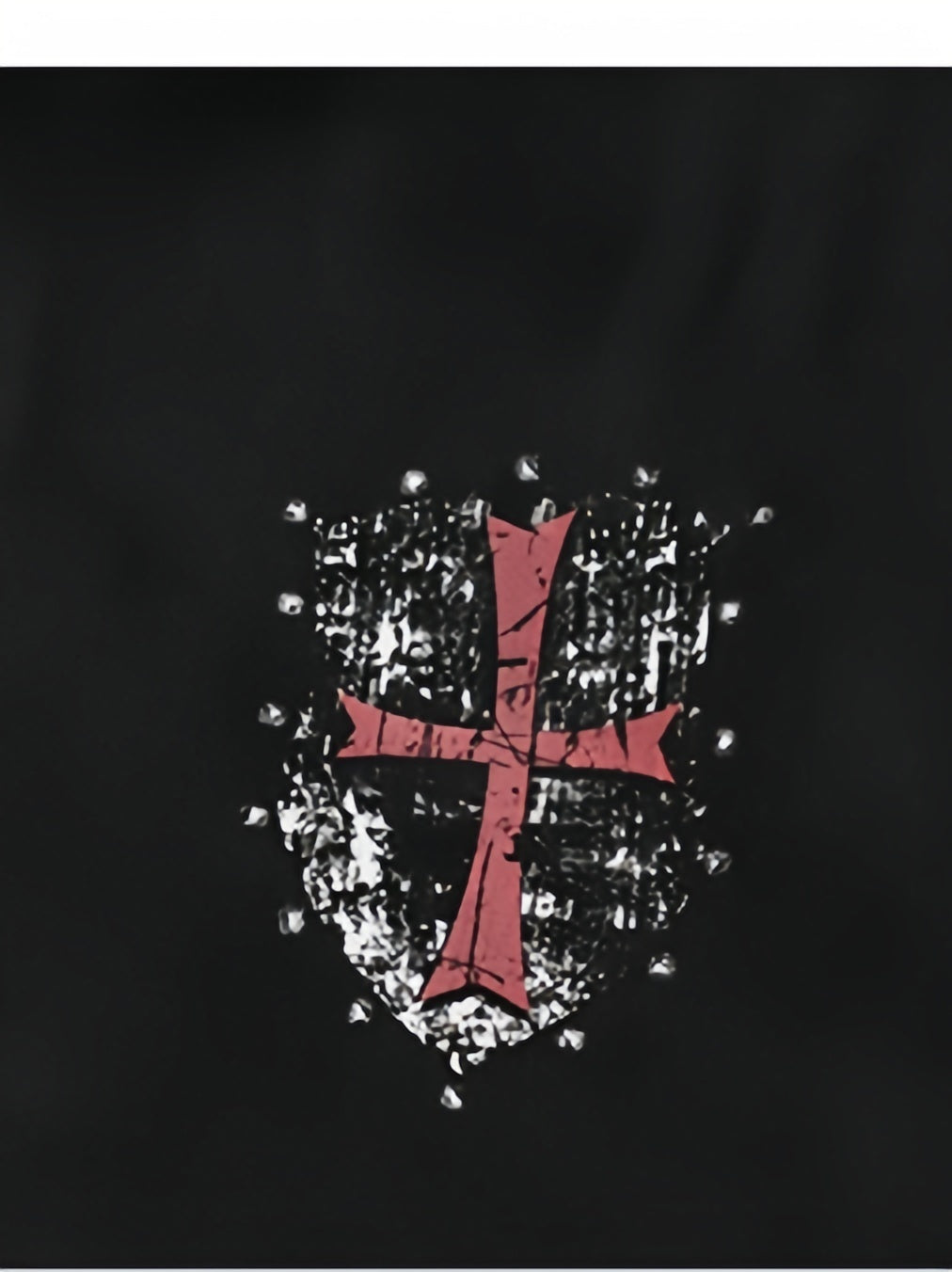 Vibe Leather Armor Splicing Deconstruction Hooded Zipper Jacket