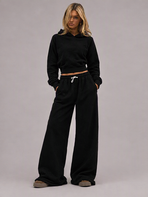 Sports Suit Women's Fashion Casual Sports Suit Straight Leg Pants Hoodie