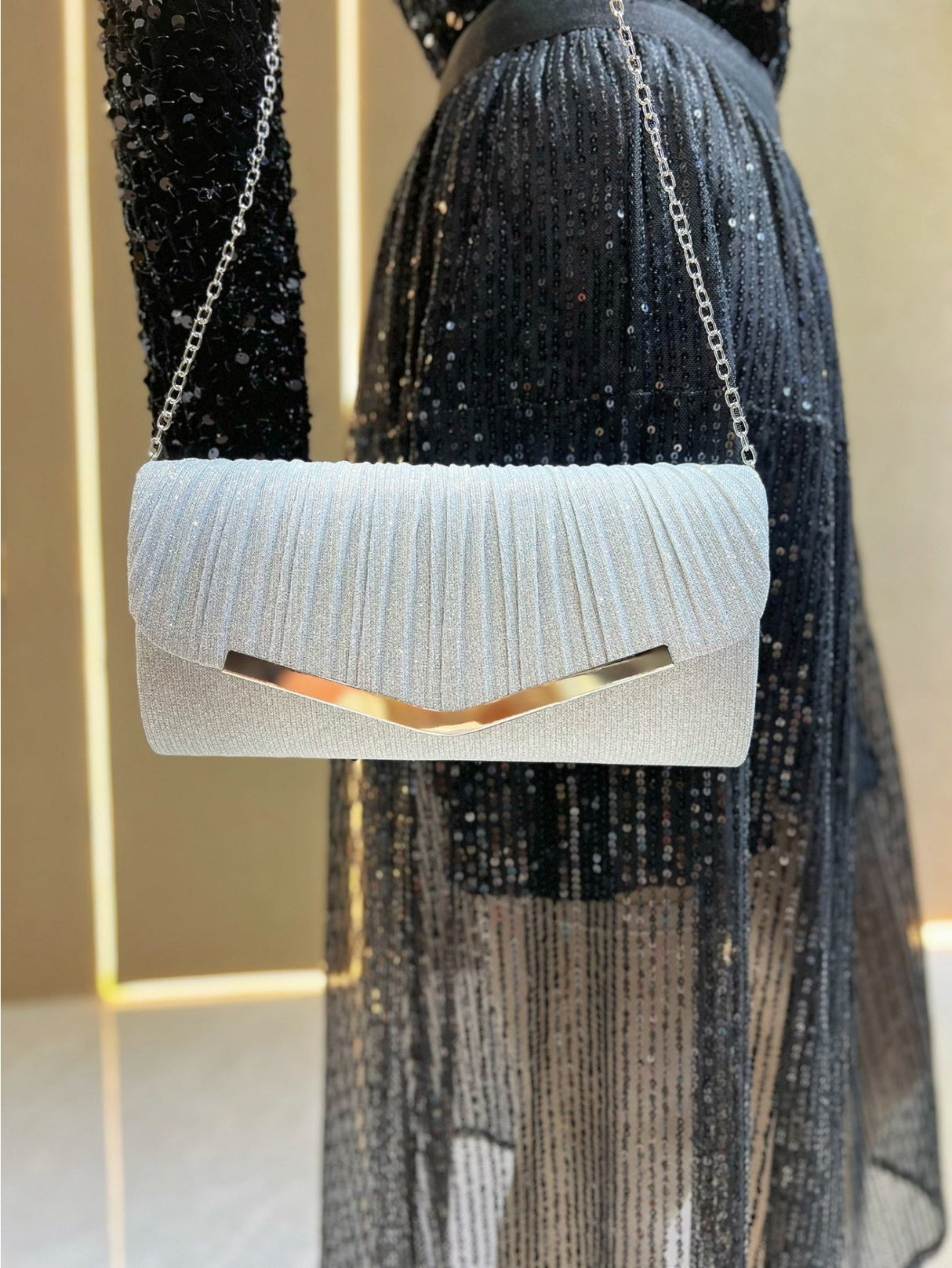 Liber Four Seasons ACC Sequin Pleats