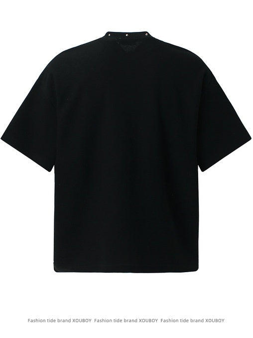 Studs Dark Ins Slogan Printed T-shirts