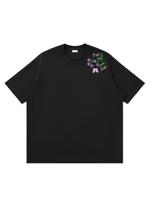 Butterfly Floral Printed T-shirts