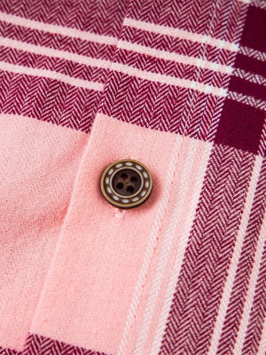 Liber Autumn Neutral wear Tie Plaid Shirts