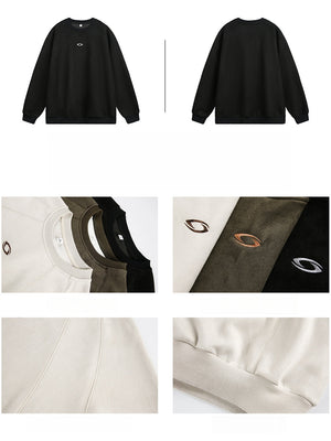 Liber Autumn Men's Embroidered Pattern Graphics Sweatshirts&Hoodies