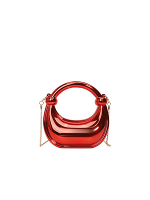 Chain Banquet Wristlet Rope Knot Handbag Acrylic Crossbody Bag