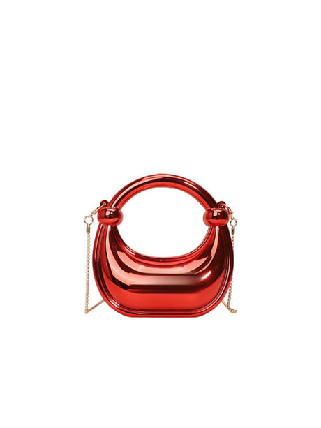 Chain Banquet Wristlet Rope Knot Handbag Acrylic Crossbody Bag