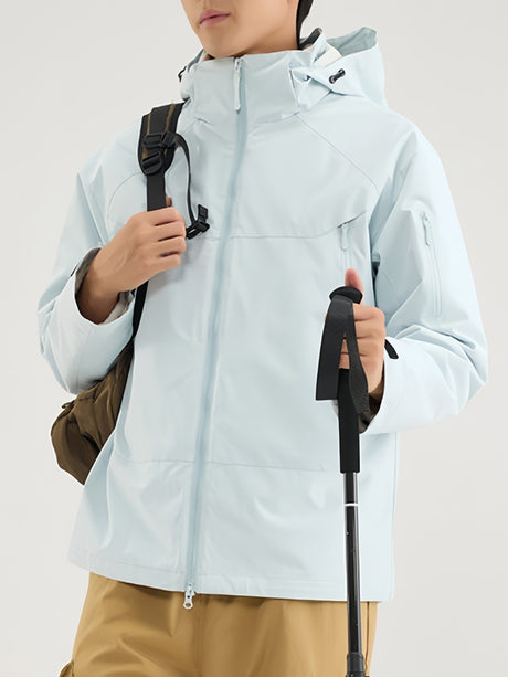 Hard Shell Triple Removable Fleece Water Proof Antifouling Windproof Windproof Jacket