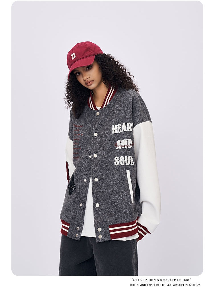 Liber Autumn Neutral wear Embroidery Jackets