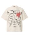 Humanoid Skeleton Love T-shirt