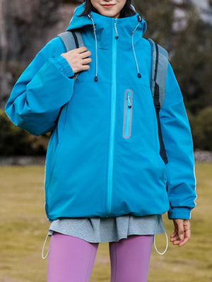 Outdoor Windproof Triple Fleece Windproof Jacket