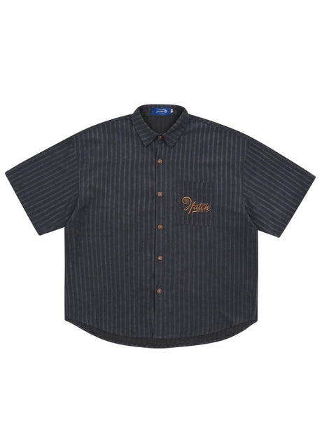 Retro Embroidery Stripes Ins Shirts