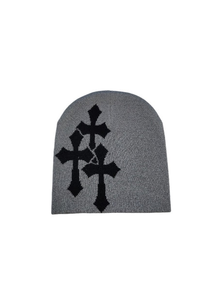 Cross Jacquard Hip Hop Windproof Beanies