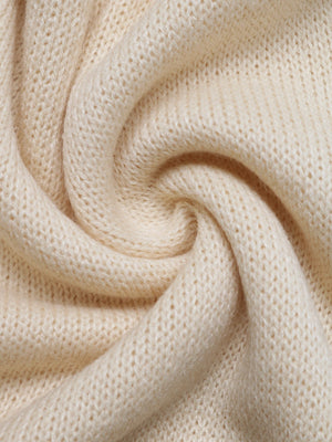 Women's Long sleeve Bear apricot button knitted cardigan