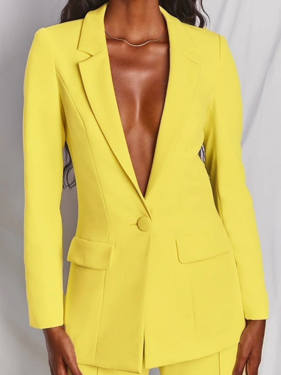 Macaron Color 2-piece Blazer Sets