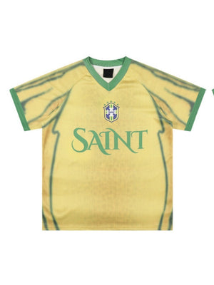 Brazil Sporty Style No. 9 Jersey Printed T-shirts