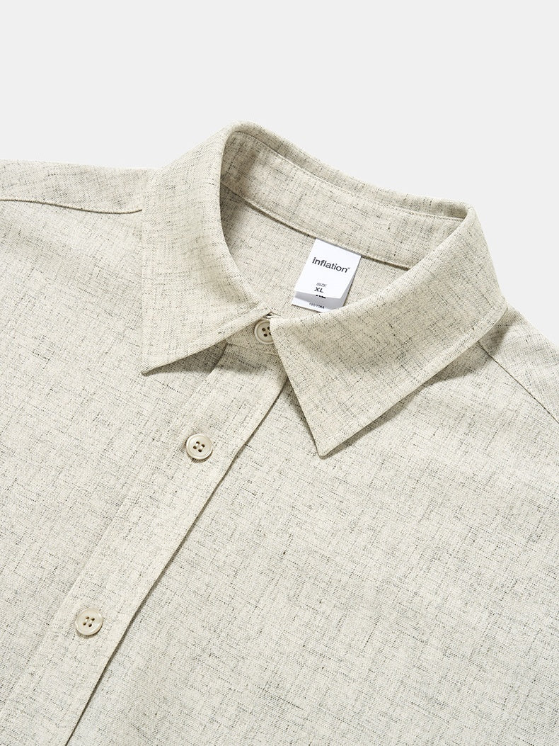 Liber Autumn Neutral wear Solid Color Shirts