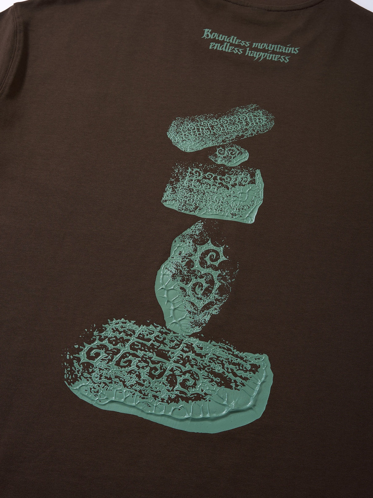 Retro Stone Printed T-shirts