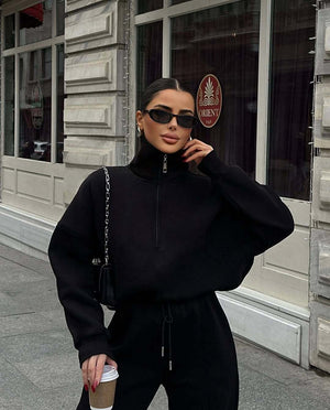 Loose-fitting Casual Autumn And Winter Suit