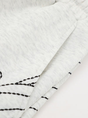 Line Embroidery Loose-fit Vibe Five Points Shorts