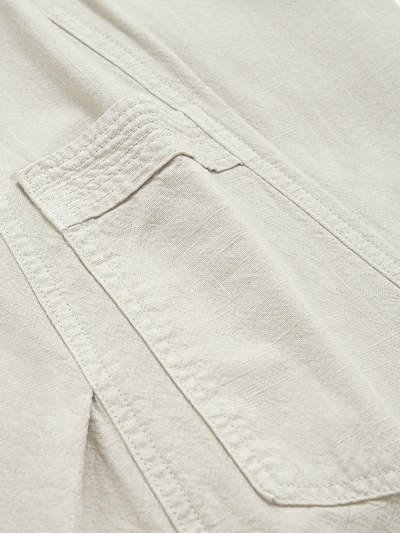 Liber Autumn Neutral wear Solid Color Pants