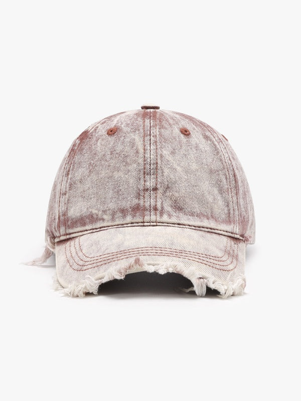 Baseballkappe mit Used-Look-Waschung