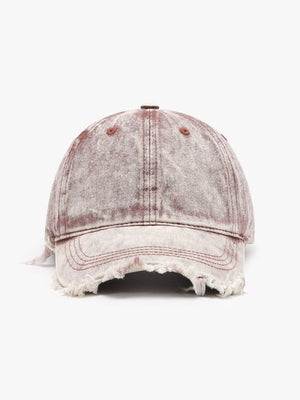 Baseballkappe mit Used-Look-Waschung