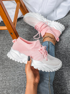 Color-blocked Unisex Casual Sneakers