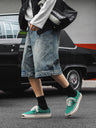 Color-blocked Canvas Shoes
