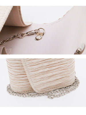 Liber Four Seasons ACC Pleated Flap Bag