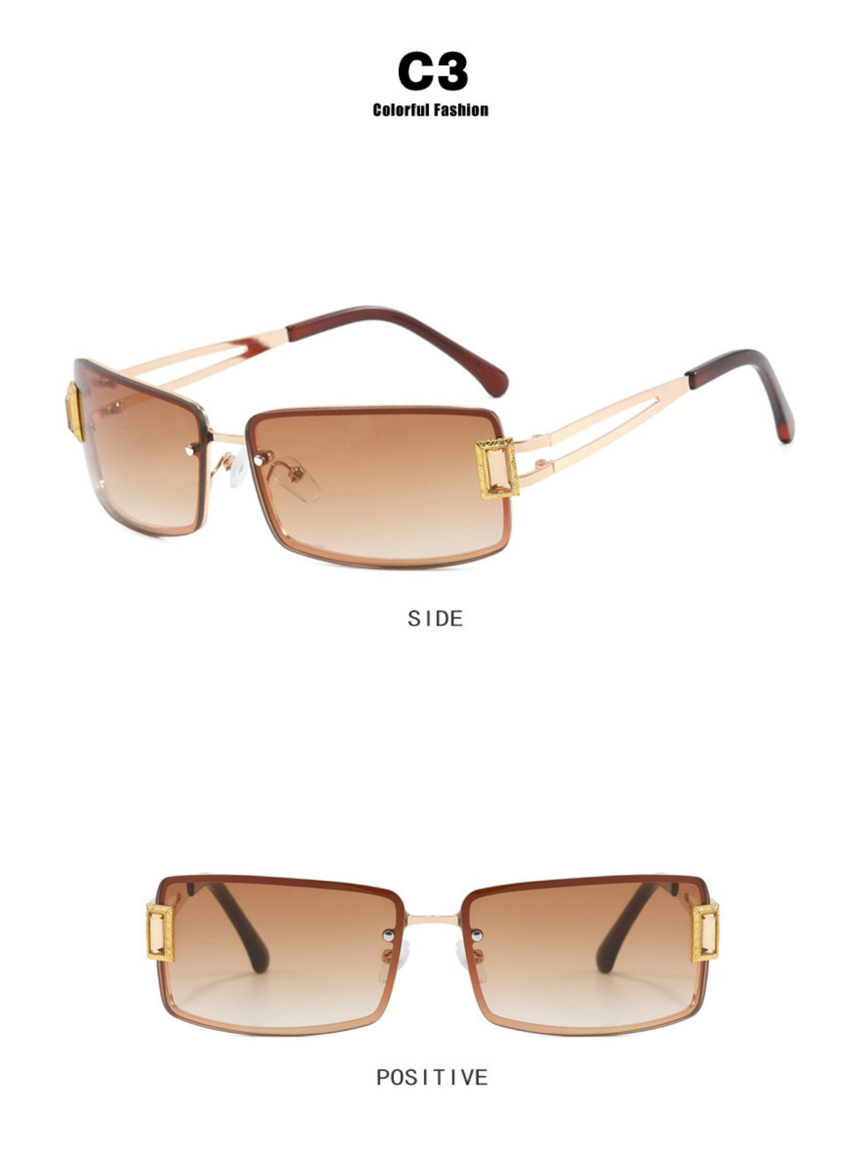 Full-frame Square Sunglasses