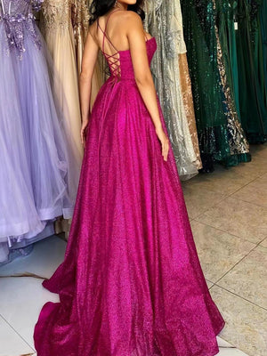 Sprinkled Gold Sleeveless Tube Top Large Skirt Maxi Dresses