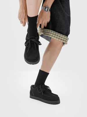 Suede Retro Casual Shoes