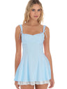 Splicing Straps And Suspenders Waist Shaping Mini&Short Dresses