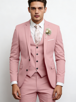 Slim-fit Wedding Suit 3-piece Sets Set