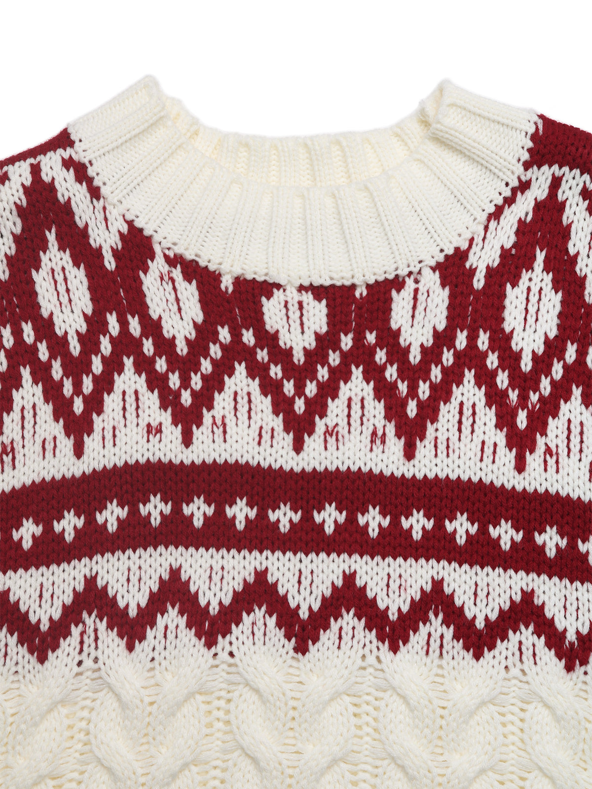 Geometric Pattern Sweater