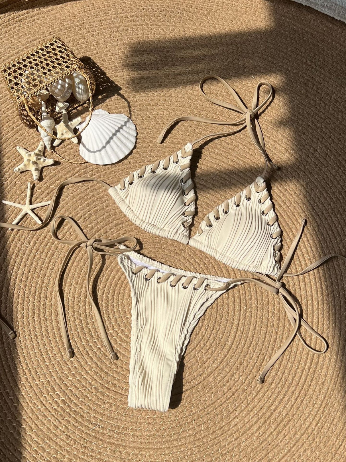 Fresh, Sweet, And Unique Two-piece Swimsuit Bikini