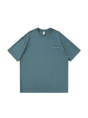 Mountain Range Printed Sweating Breathable T-shirts