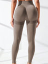 Seamless Exercise Yoga Fitness High-waisted, Tummy-flattening Elastic Pants