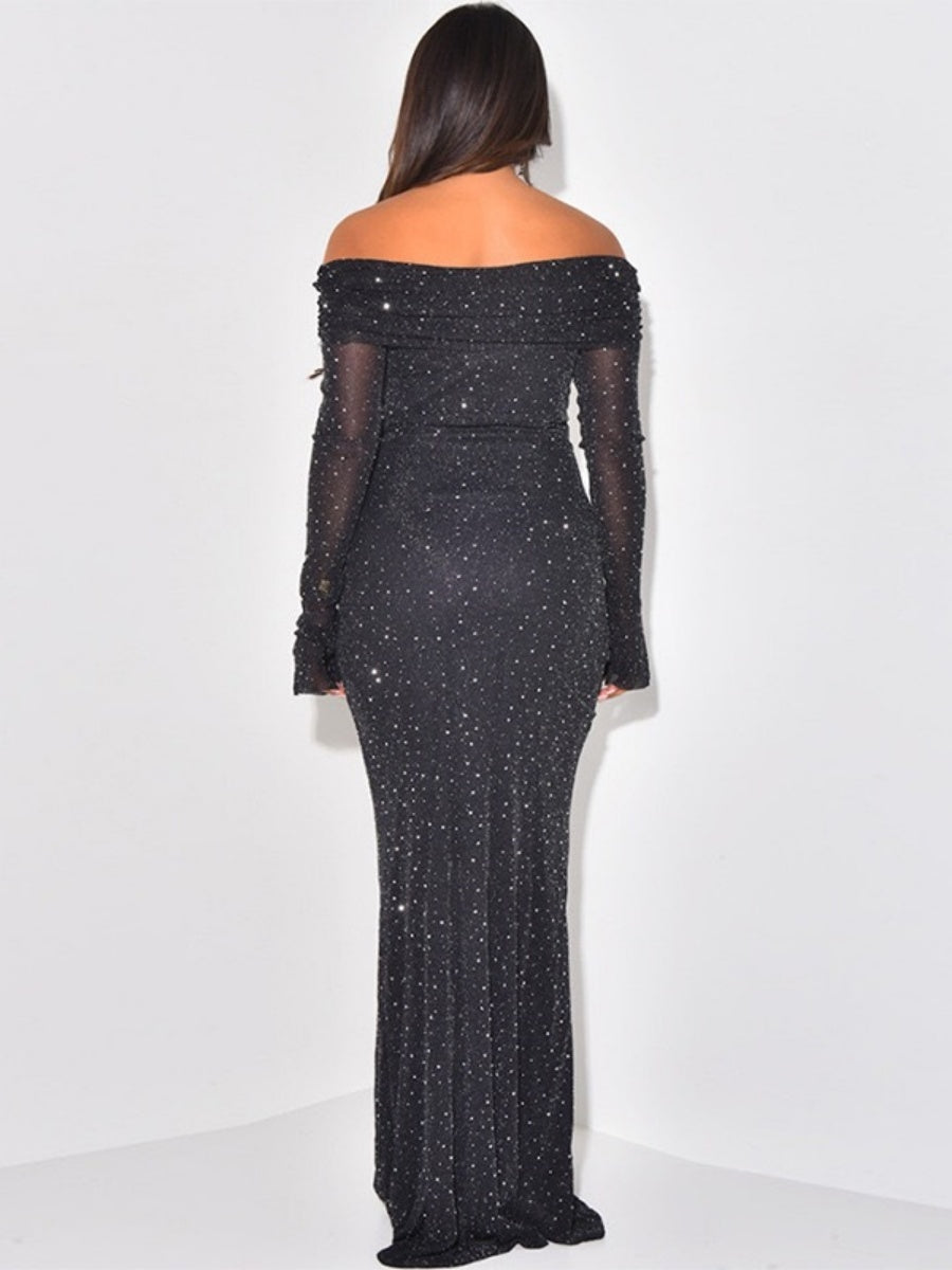 Liber Autumn Women's Sequins Maxi Dresses